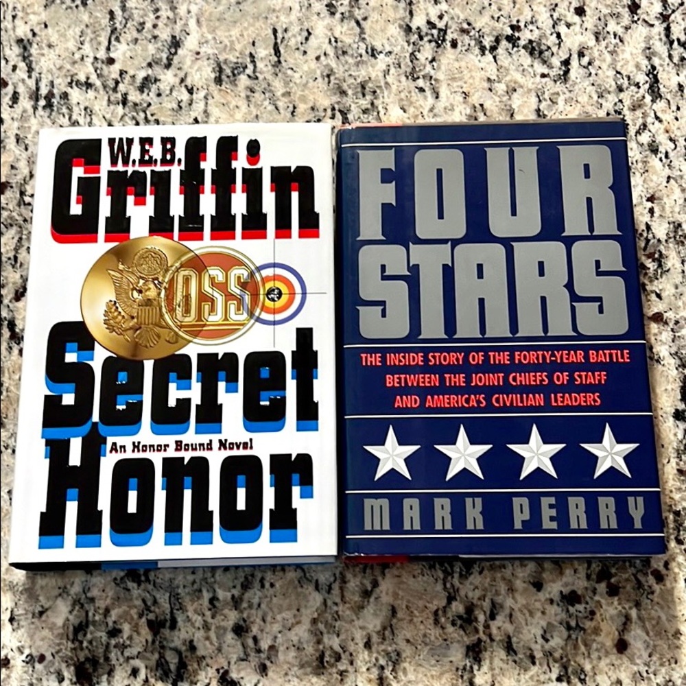 Vintage Lot of 2 Espionage / Spy Dustjacket Hardcover Books